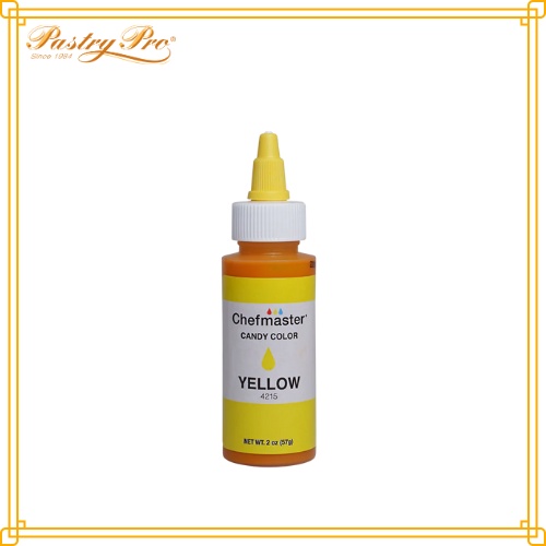 Chefmaster, Liquid Colouring - Oil Based (Candy Color) Yellow 2oz ...