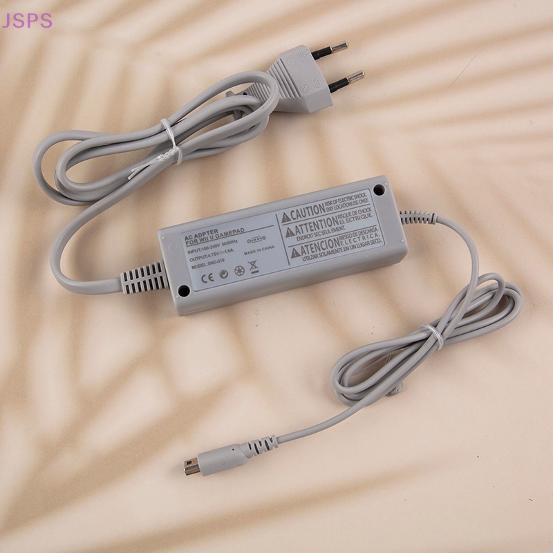 JSPS AC Charger Adapter For Wii U Gamepad Controller Joy EU Plug 100