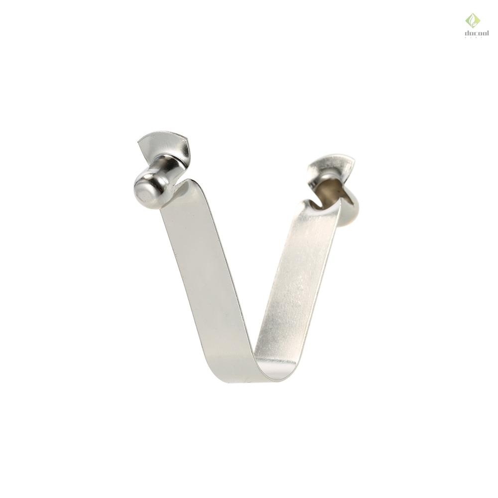 6pcs Kayak Paddle Spring Clips Tent Pole Clips Push Button Spring Snap ...