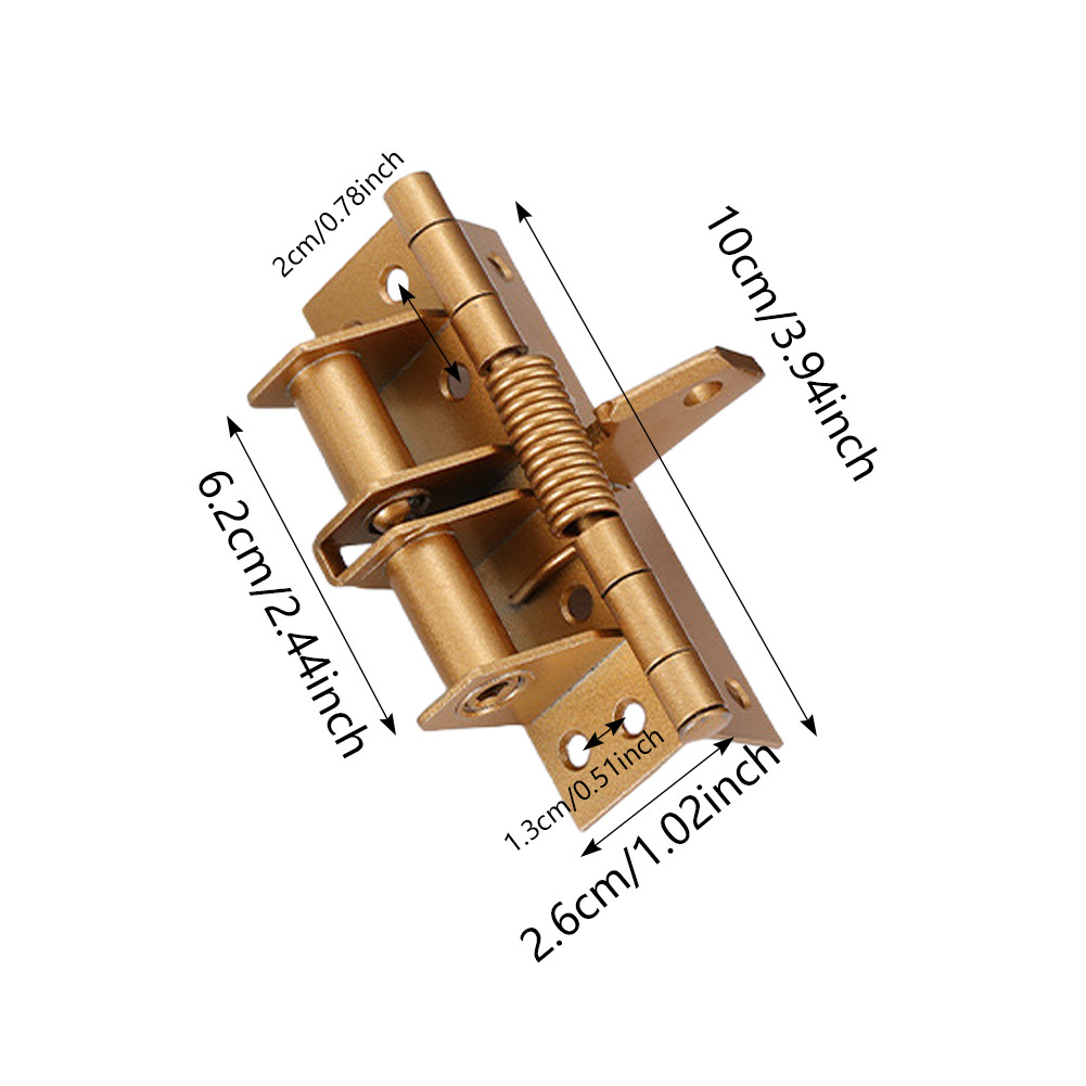 Self Closing Spring Hinges Automatic Door Closer Aluminum Alloy Door ...