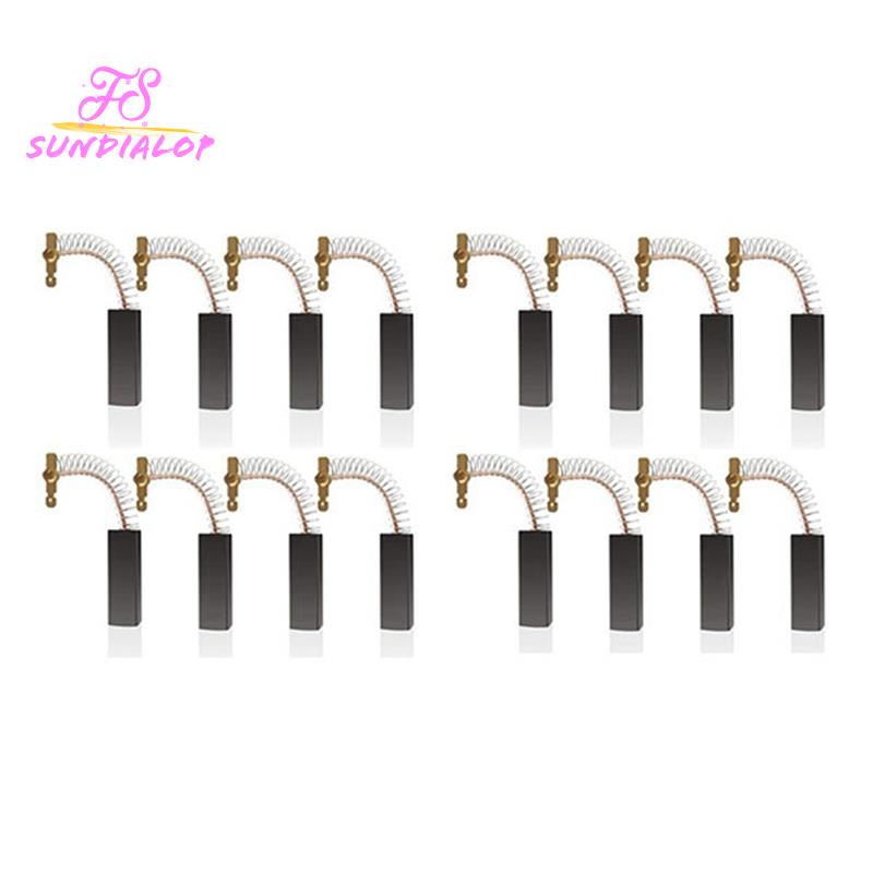【sundialop】16Pcs Washing Machine Carbon Brushes 154740 Carbon Brushes