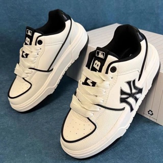 Ml NY Yankees Trendy Sneakers Men Women Increased White Shoes Couple Casual  Thick-Soled Dad Shoes Clearance