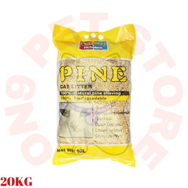 FIDO Pinewood Cat Litter 20KG Shopee Malaysia