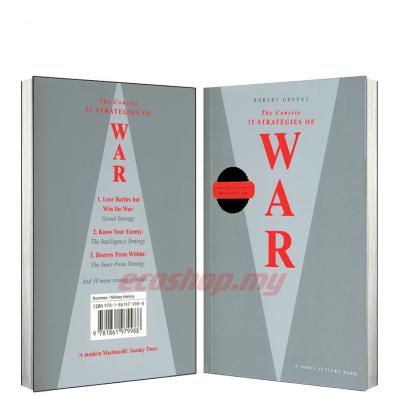 The Concise 33 Strategies Of War By Robert Greene - Tiktok Made Me Buy 