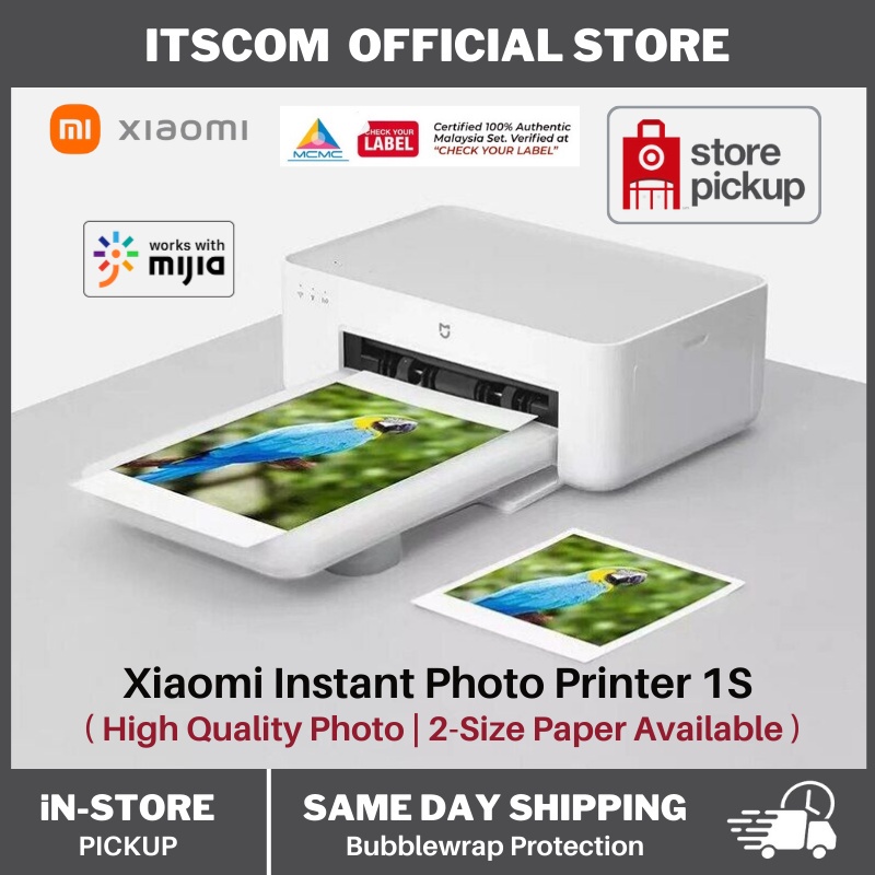 Xiaomi Instant Photo Printer 1S Set Highresolution image quality