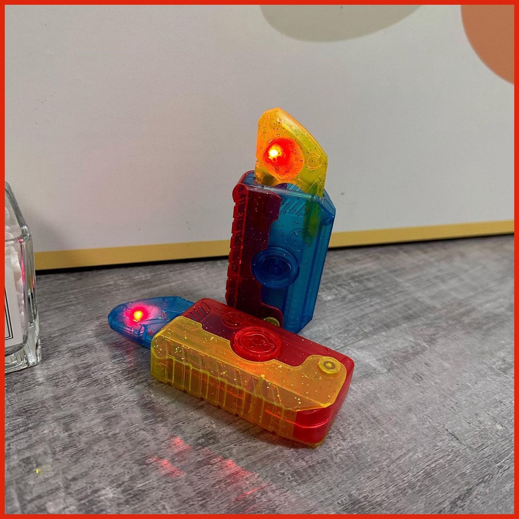 3D Printing Gravity Finger Spinning Toy Retractable Fidget Knife Light