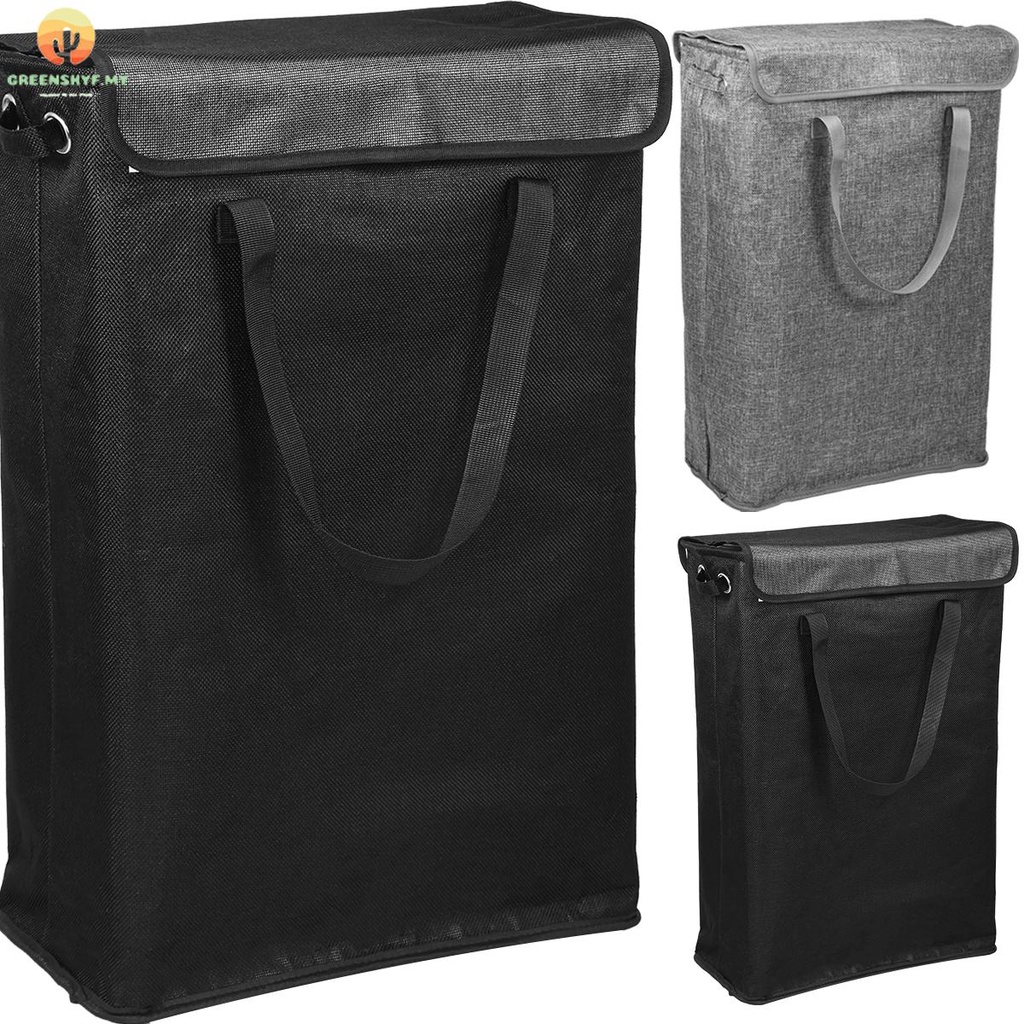 Slim Laundry Basket with Lid 45L Slim Laundry Hamper Waterproof Narrow