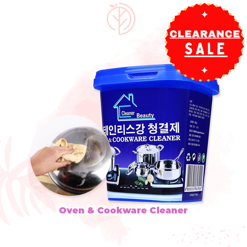 Korea 500g Oven Cleaner Cookware Cleaner Stainless Steel Cleaning Cream