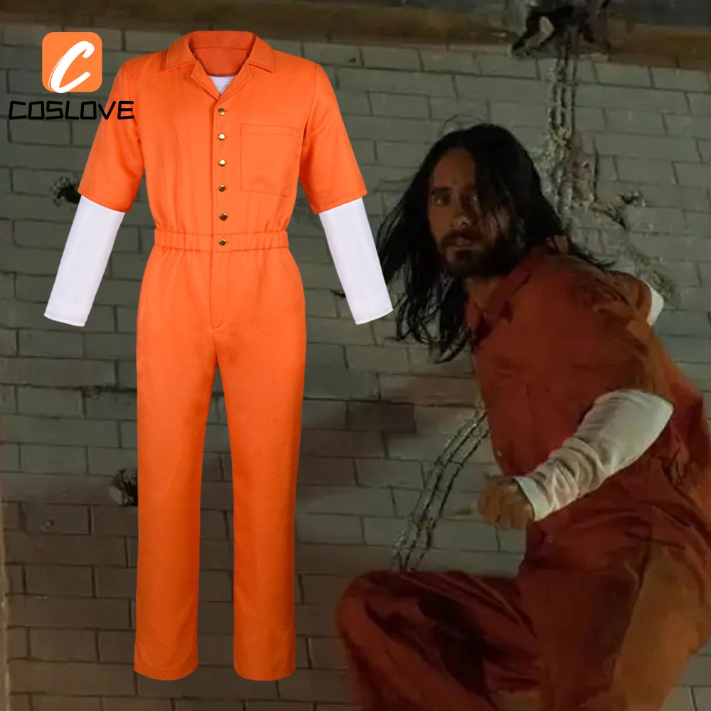 Halloween Prison Costume Suit for Man TV Drama Prison Uniform Outfit