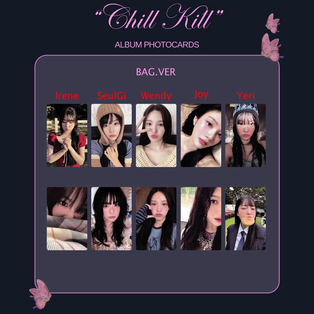 IKpop Red Velvet 3rd Regular Album Chill Kill Bag Version of The Album ...