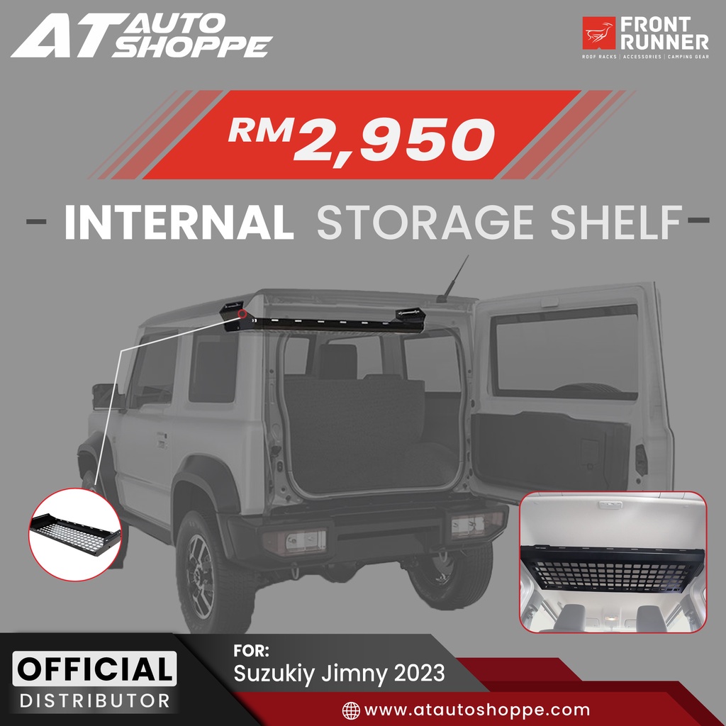 FRONT RUNNER SUZUKI JIMNY INTERNAL STORAGE SHELF | Shopee Malaysia