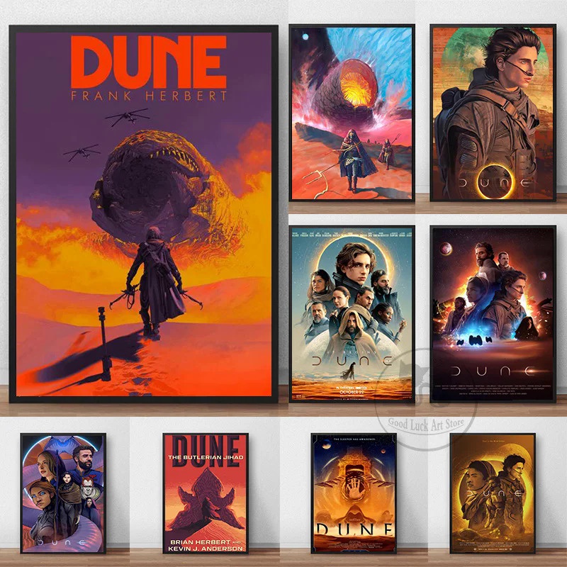 Movie Dune Poster Wall Art Canvas Painting Hot Film HD Picture Artwork ...