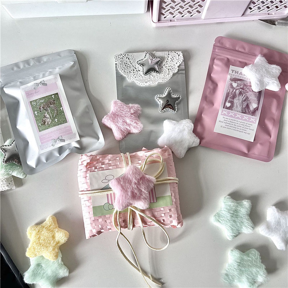 Candy Color Card Dceor Ribbons Material DIY Gift Decoration Plush Decor ...
