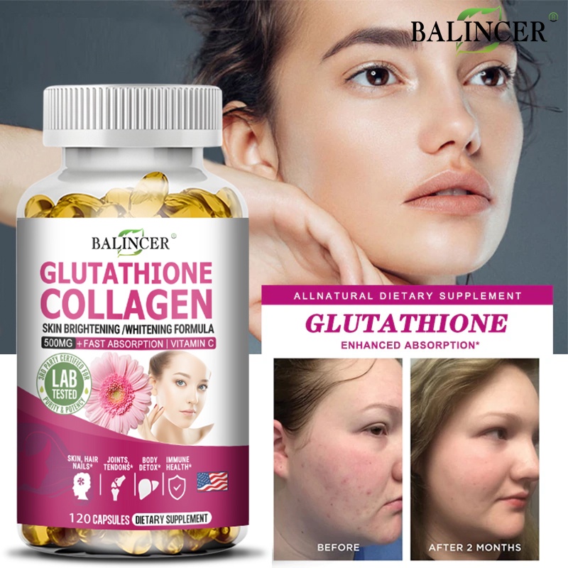 balincer collagen glutathione Supplement - Contains Vitamin C for Anti-aging, Supports Hair, Skin, Nails, Bones and Joints To Improve Vitality and Health Packages:10 Pack BREAKING #PEPTIDE NEWS: BPC-157 concern:hydration