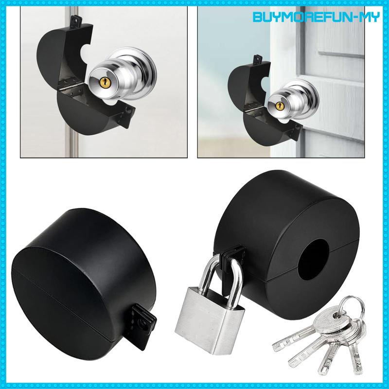 [BuymorefunMY] Door Knob Lock Out Device Door Handle Lockout Cover Easy