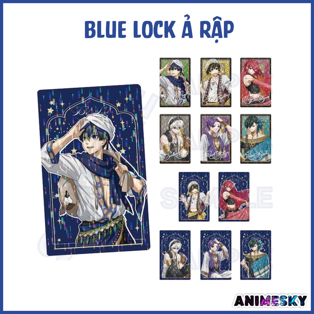 Genuine Arabic Blue Lock dignity card Pack - Blue Lock card | Shopee ...