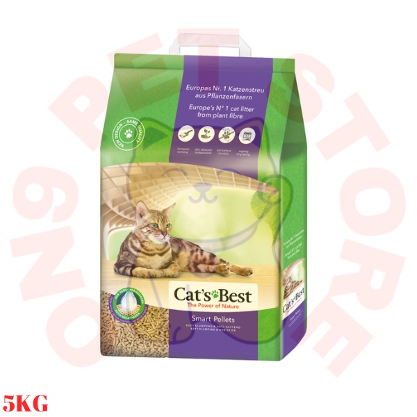 CAT S BEST Smart Pellet 5KG Soft Clumping Non Stick Cat Litter Shopee Malaysia