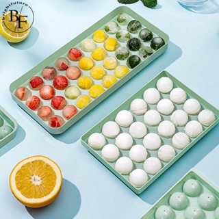 1pc Small Bouncing Ball Ice Cube Mold With 33 Grids For Homemade Round Ice  Balls, Popular Press Style Ice Ball Mold Box For Home Use