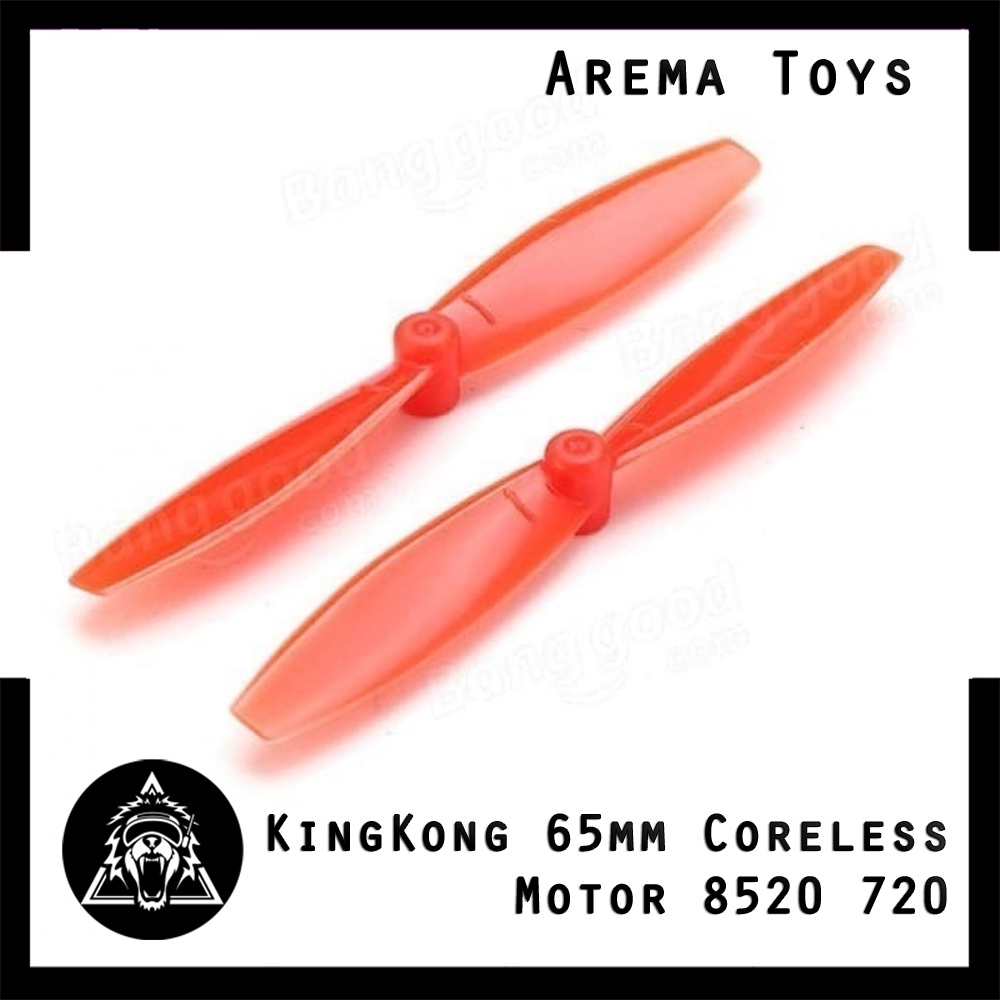KingKong 65mm Micro Propeller Propeller Coreless Motor 8520 720 Brushed ...
