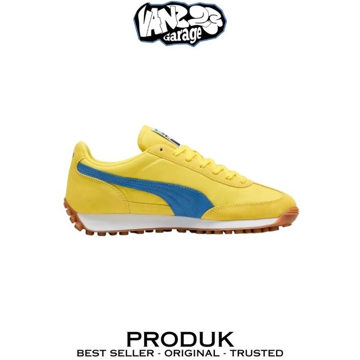 Puma Easy Rider Vintage Yellow Navy Sneakers 100% Original | Shopee ...