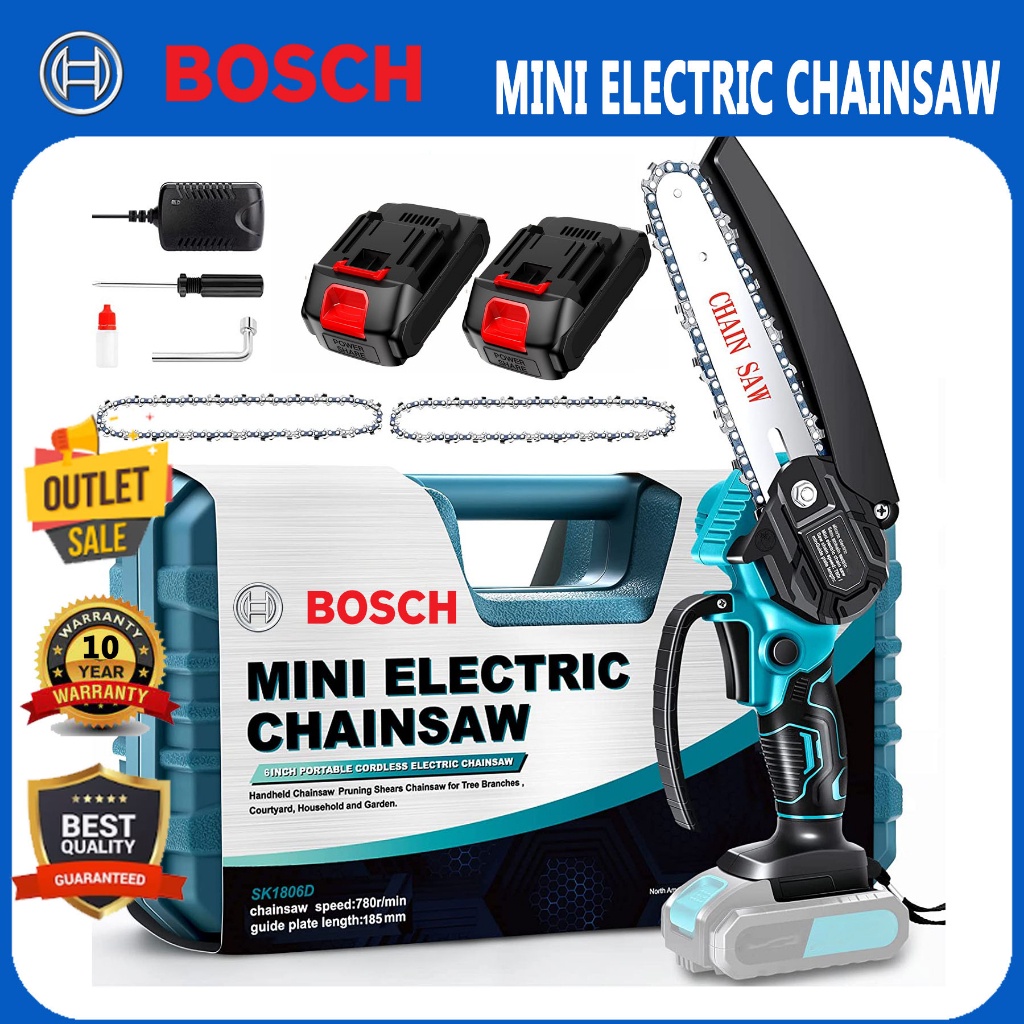 Bosch handheld best sale mini chainsaw