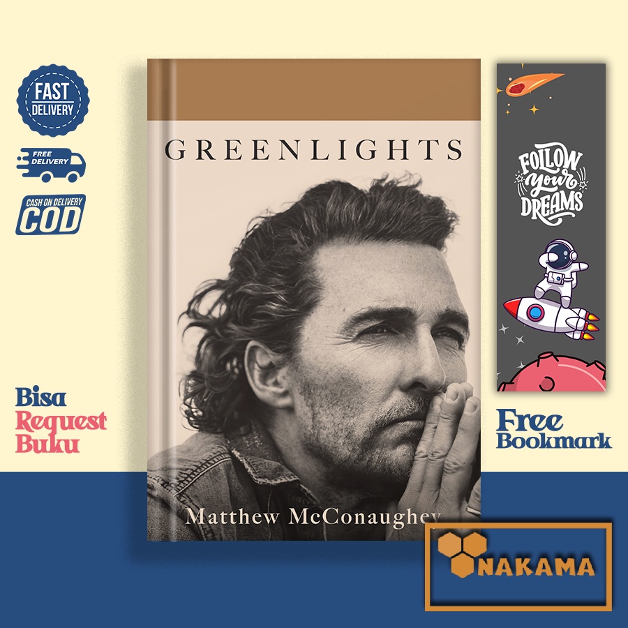 Greenlights A Book by Matthew McConaughey (English Version) Shopee