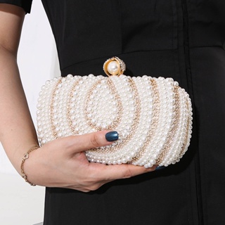 Vintage Handmade Beaded Banquet Evening Bags For Women Fashion