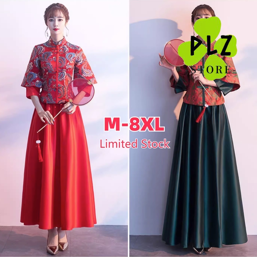 Plus size chinese style dress shop
