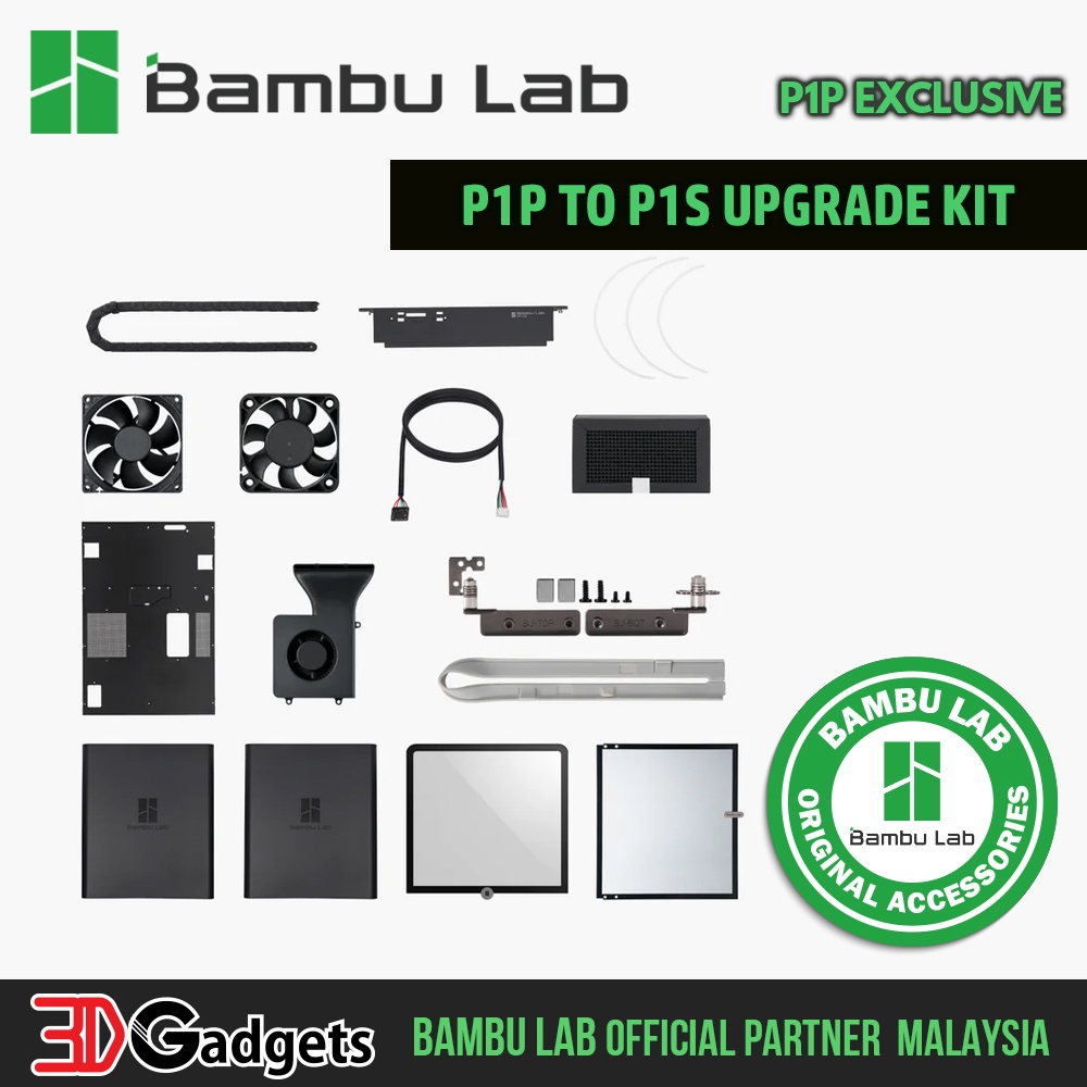 Bambu Lab P1P To P1S Upgrade Kit For 3D Printer Shopee Malaysia