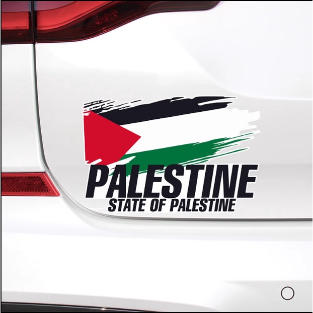 Free Palestine Flag Fist Car Sticker For Door Window Boot