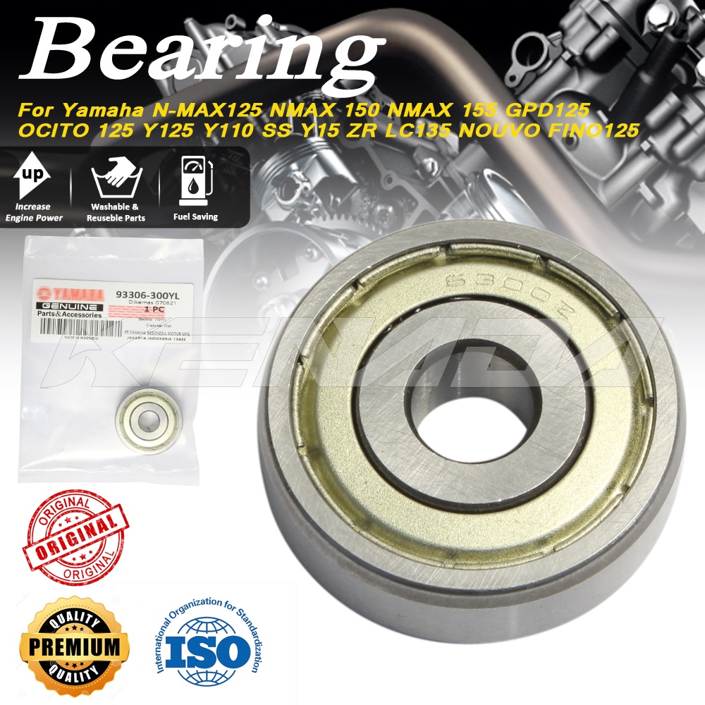 Front Wheel Bearing Tayar Yamaha Y125ZR / LC135 V1V8 / Lagenda FI