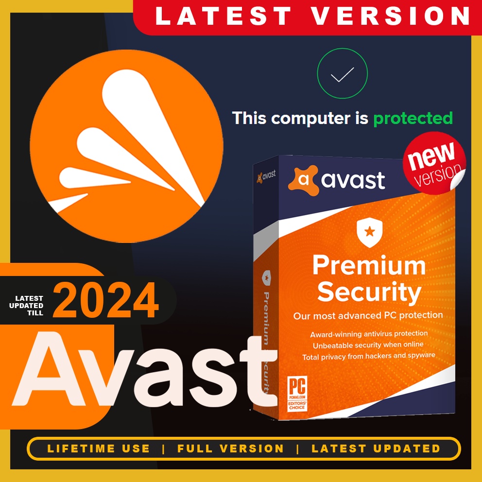 Avast Premium & Ultimate Security Antivirus 2024 🔥Original License🔥