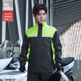 Motorcycle full body raincoat rain pants split suit outdoor riding  protective clothing pants with hidden shoe cover