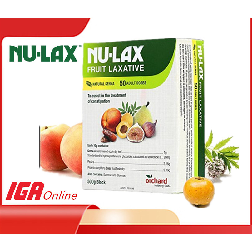 [EXP 11/2025] Nulax Fruit Laxative ( 500g ) ( Made in Australia ...