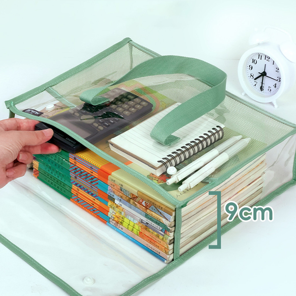 Capacity Portable Transparent Handy Folder Expandable File Storage ...
