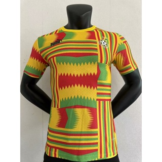 Buy Official 2023-2024 Ghana FtblCulture Jersey (Yellow)