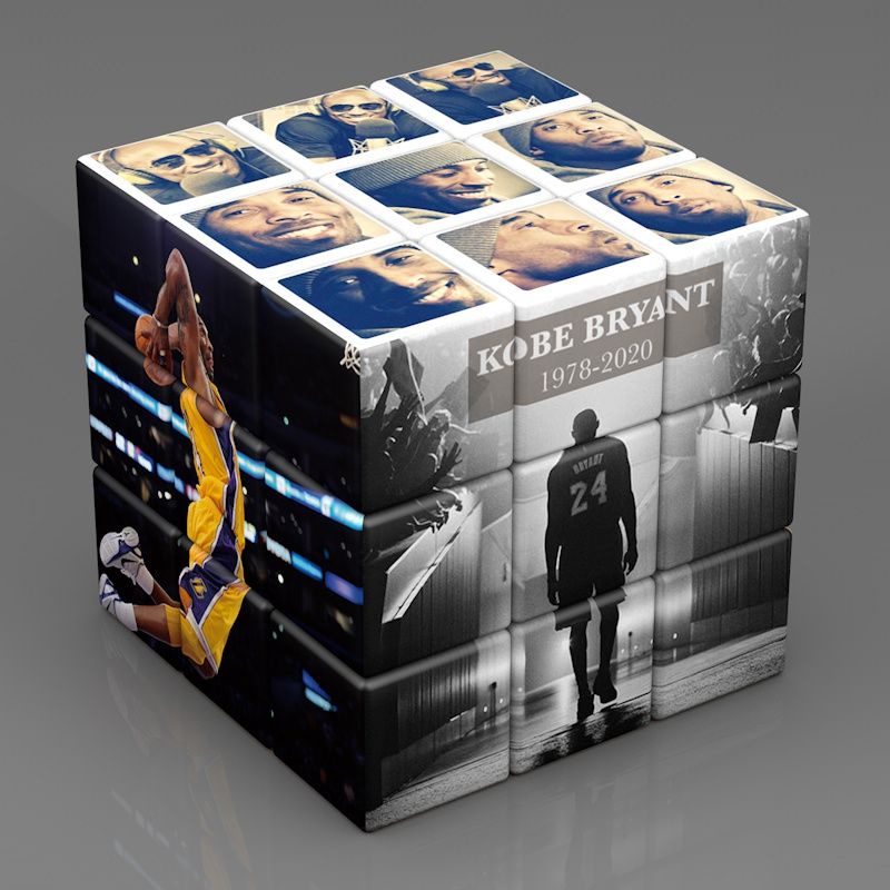 NBA KOBE Jordan Cristiano Ronaldo Messi Neymar Rubik's Cube Love Snow ...
