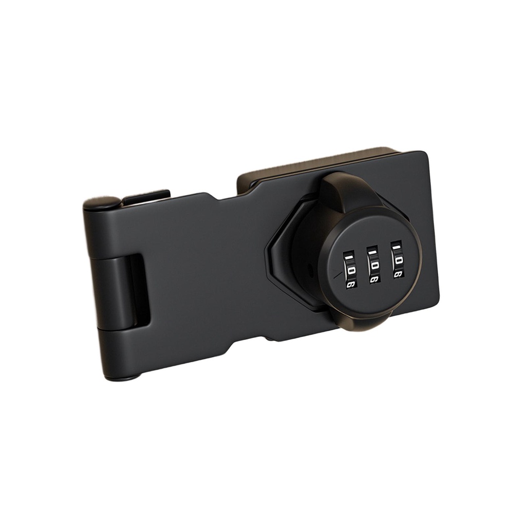 [SzxflieaeMY] Mechanical Password Lock Keyless Rotary Hasp Lock File Lock Refrigerator