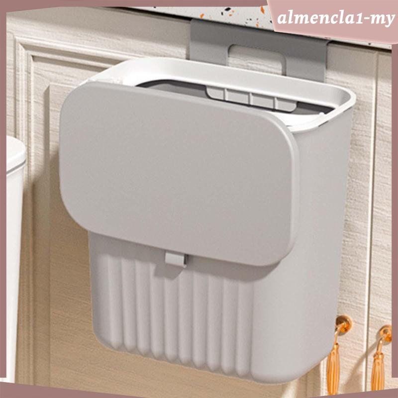 [AlmenclaabMY] Hanging Kitchen Trash Can, under Sink Trash Bin, with