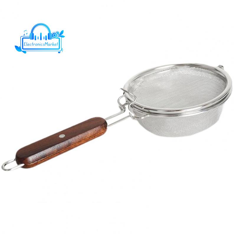 Coffee Filters Wooden Handle Fried Bean Roasting Net Home Open Fire