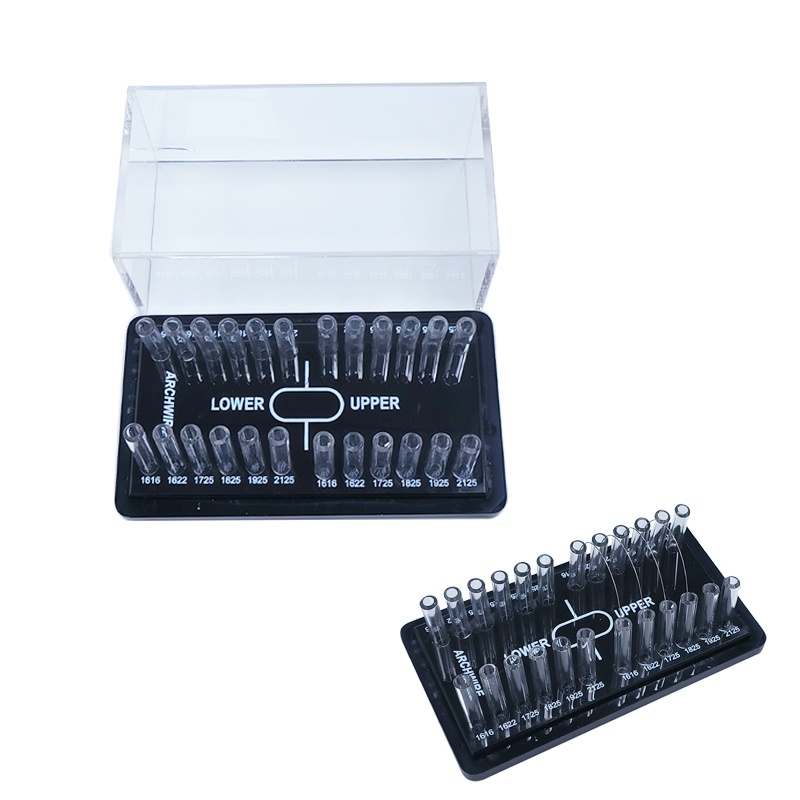 Dental Round Archwire Box Acrylic Dispenser Placing Box Arch Wires ...