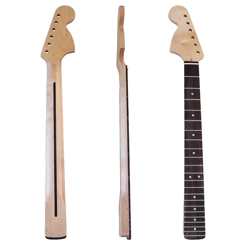 ST22 Grade 6 Left Hand Neck Large Head Backhand Handle with Maple Rose ...