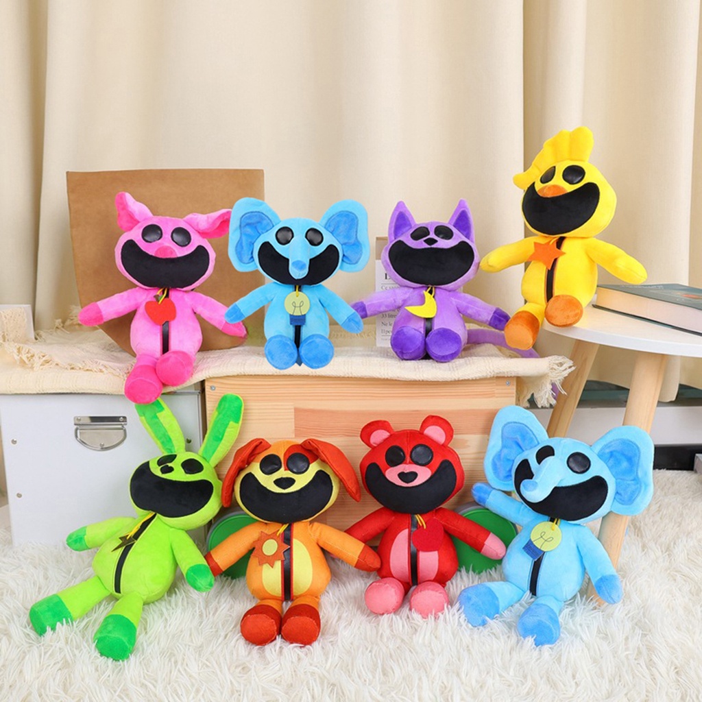 30cm Smiling Critters Plush Toy Smiling Critters Cat Nap Catnat Accion