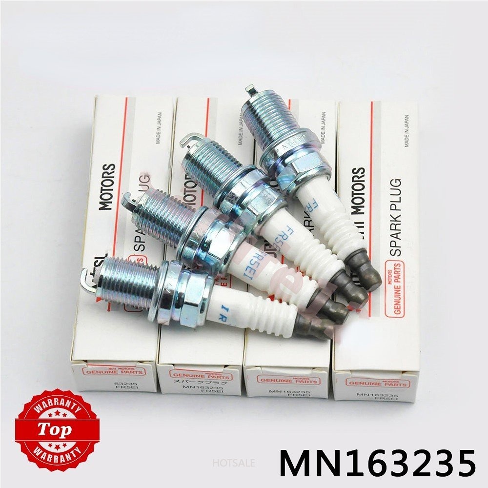 Set of 4pcs Iridium MN163235 Spark Plugs for Mitsubishi Lancer ...
