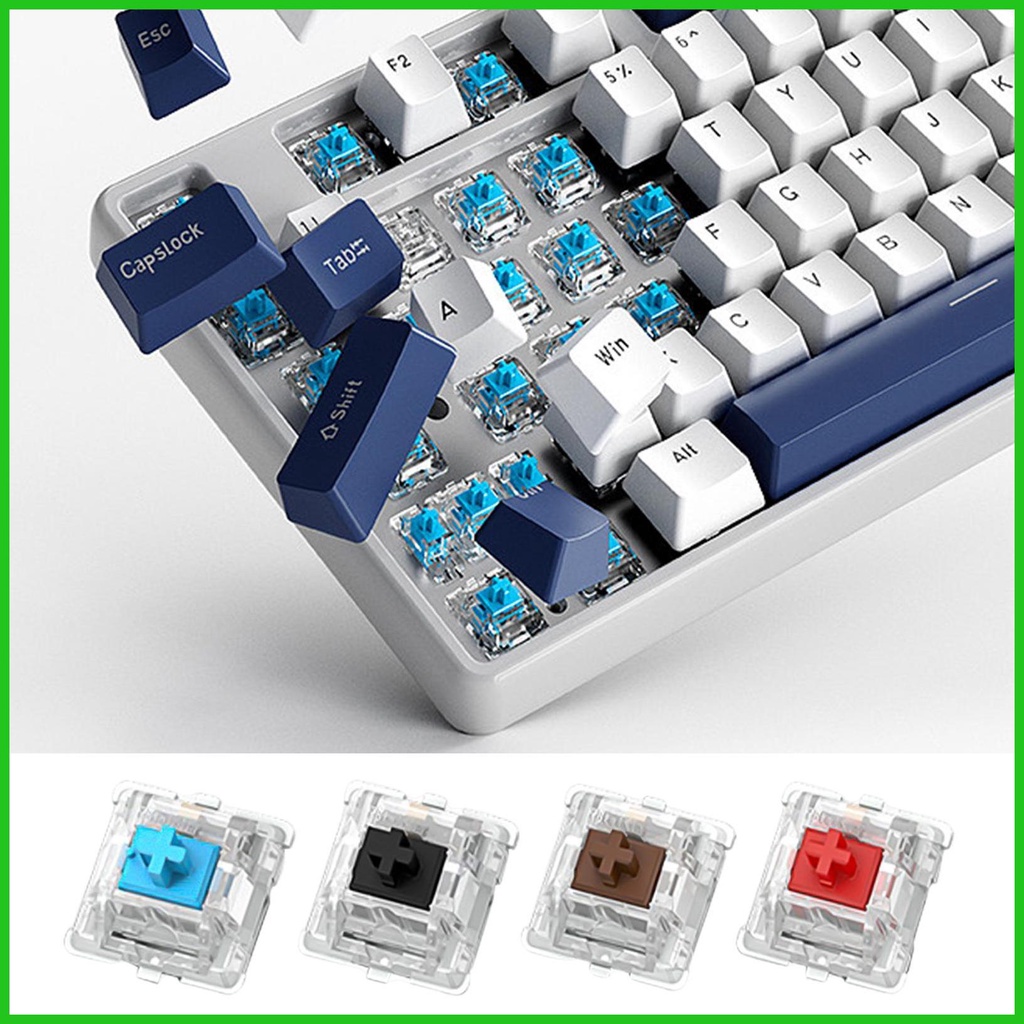 Mechanical Keyboard Cross Axis DIY Replaceable Axis Switches 30Pcs