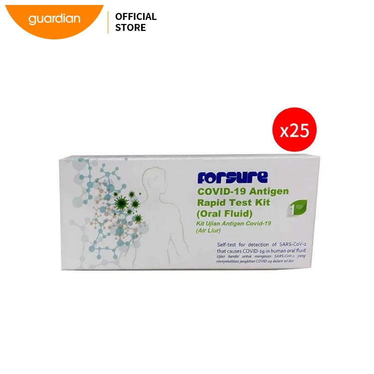 [Bundle of 25] Forsure Covid19 Antigen Rapid Test Kit (Oral Fluid