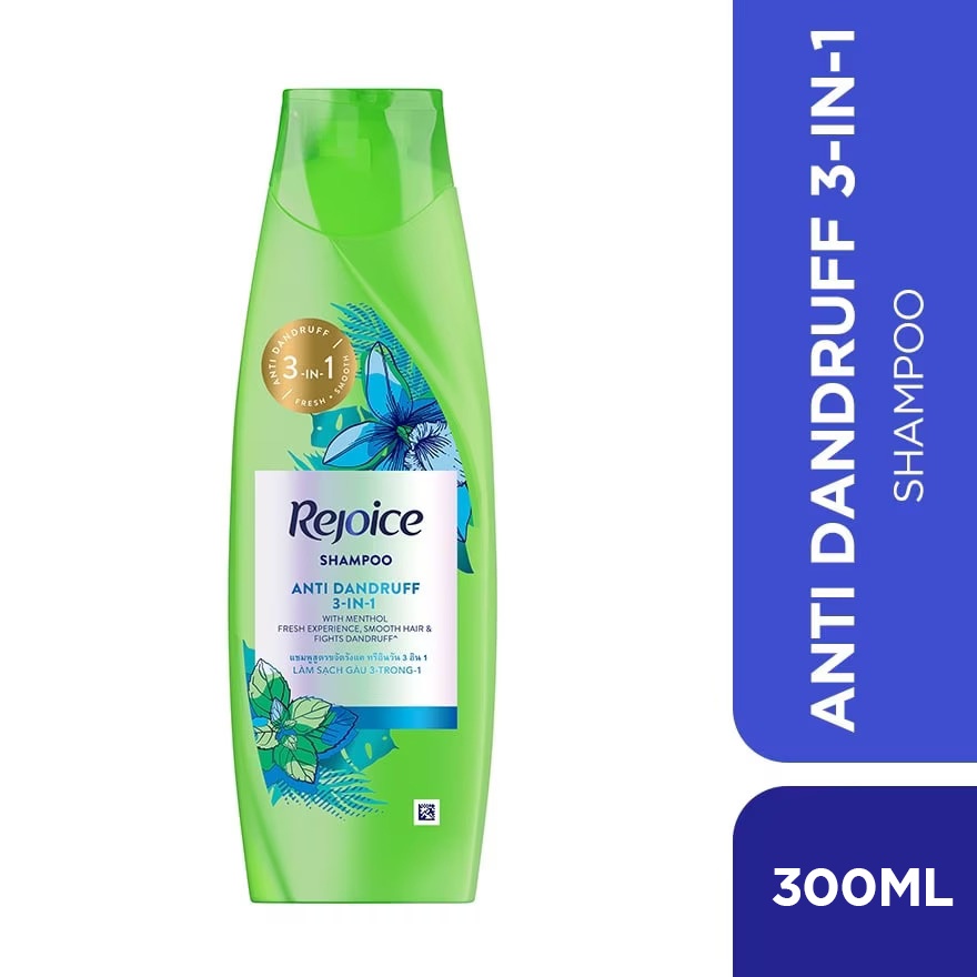 Rejoice 3 In 1 Shampoo Anti Dandruff (300ml) Shopee Malaysia