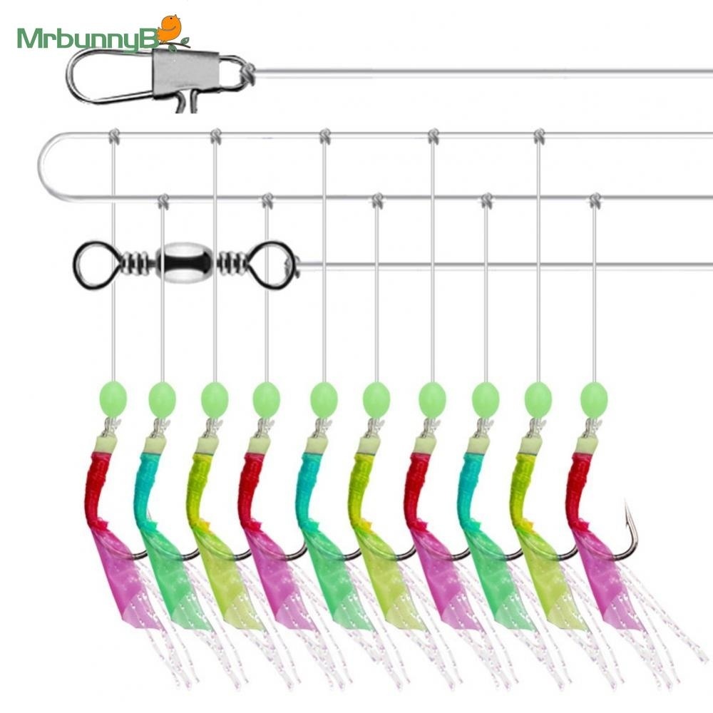 Sabikis Rigs Bait Set for Successful Catching of Sardines and Anchovies