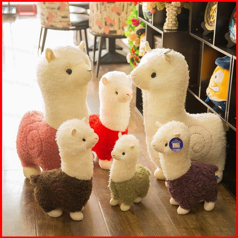 Jason Cute Alpaca Plush Toy Height Camel Cream Llama Stuffed Animal ...