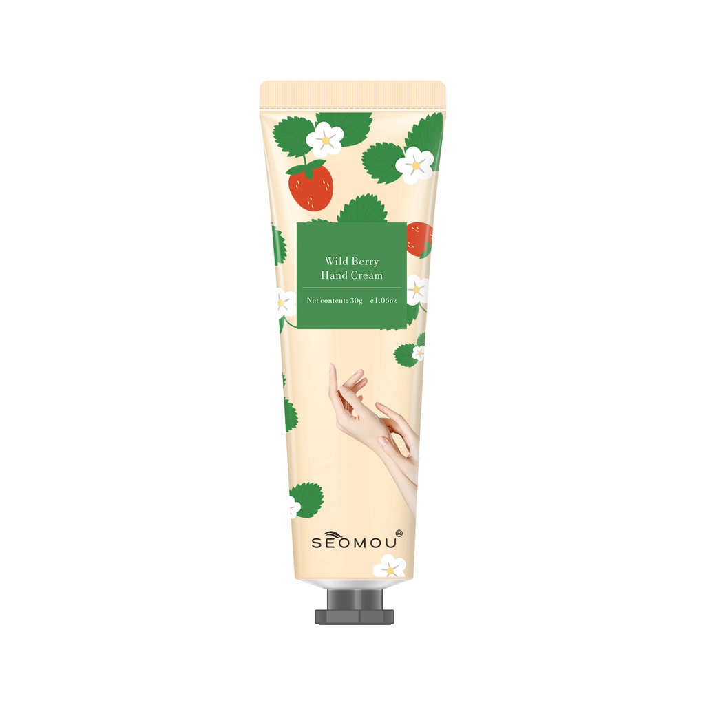 Seomou Plant Extract Hand Cream Flower Fruit Fragrance 30g | Shopee ...